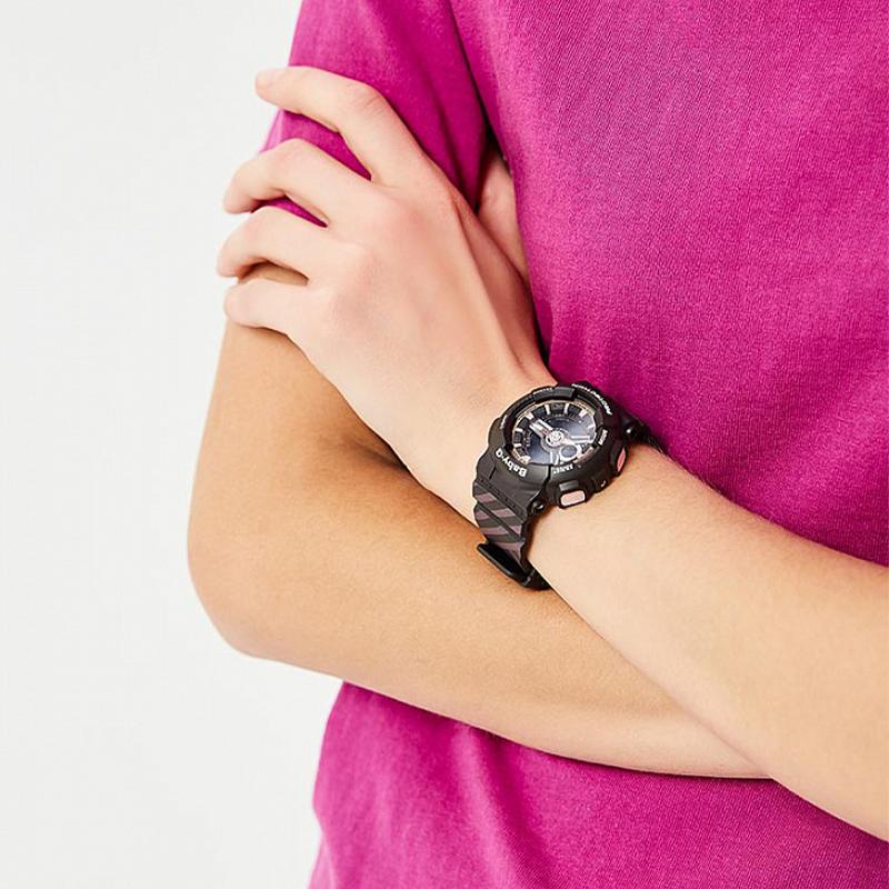 Casio BABY-G Chance Theme Fashion Trendy Street Cool High-end Classic Waterproof Shockproof Sports Waterproof Quartz Movement BA-110CH-1A