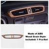 Car Styling ABS Interior Middle Air Vent Outlet Panel Cover Trim Frame Fit For Honda CR-V CRV 2017 2018 -  Left Hand Drive