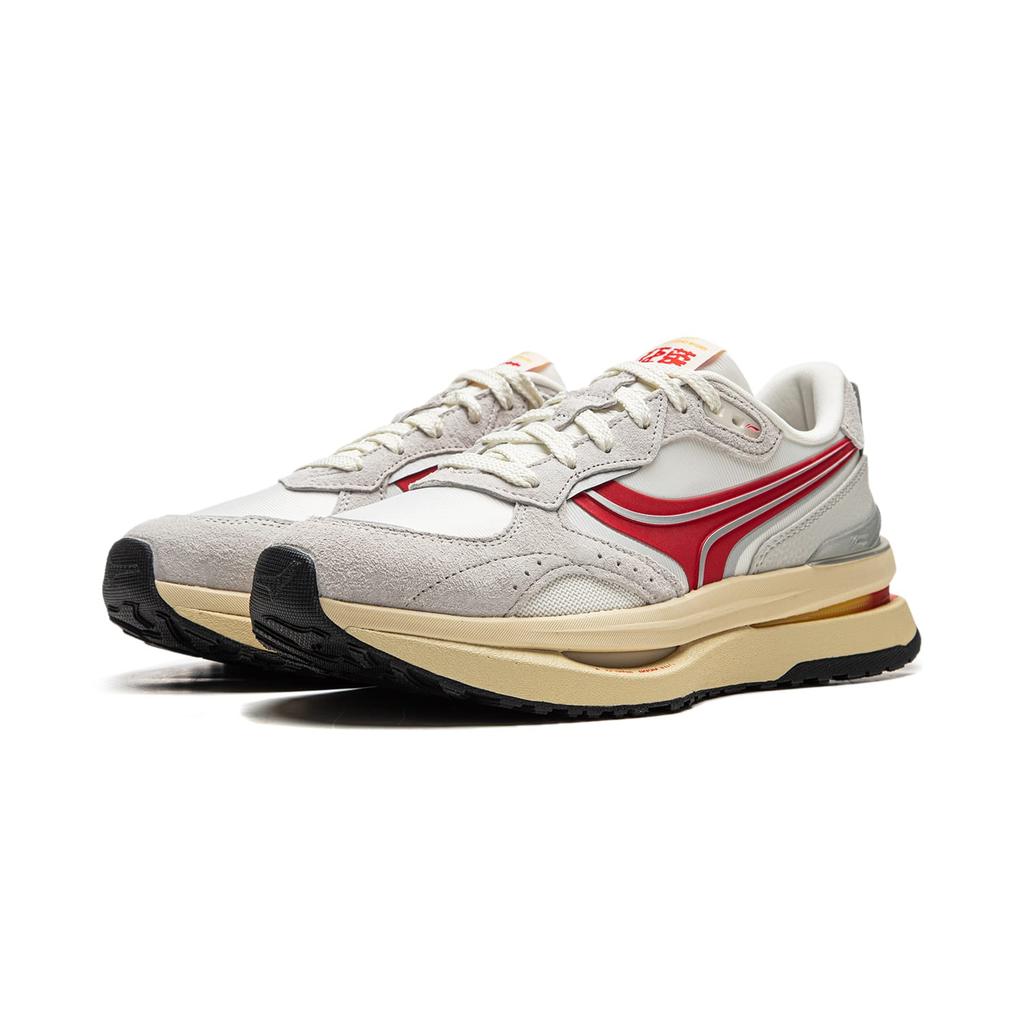 Li Ning Zhongning M1000 Cushioning Slip Resistant Abrasion Resistant Breathable Support Rebound Low top Casual Shoes AGCU078-11