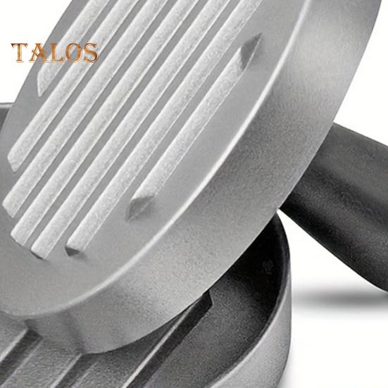 Hamburgarepress 4,5" Non-Stick Patty Maker med 100 Vaxpapper Kraftig Köttbullspress för BBQ Veggie Burgers