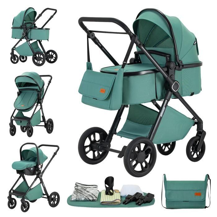 3-in-1 Baby Stroller with Newborn Car