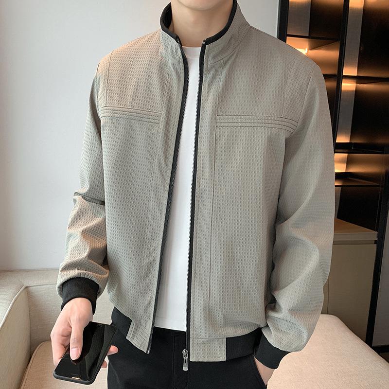 Новая повседневная куртка из жаккарда Autumn Explosion Мужская повседневная верхняя куртка Куртка M