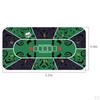 47x24'' Poker Table Layout Portable Tabletop Mat Non- Craps Pad