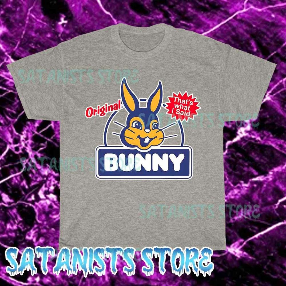 

New Bunny Bread Men s Grey T-shirt Funny Size S to 5XL 2XL