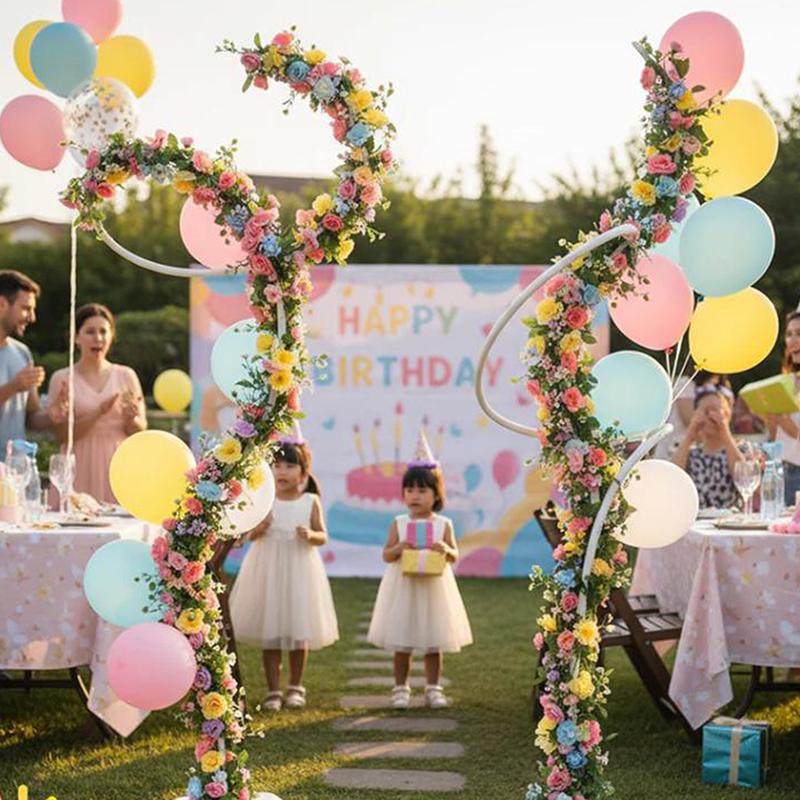 Butterfly And 5M Styling Tube Bendable Aluminum Pvc Pipe Wedding Party Baby Shower Birthday Decor Mold Diy Prop