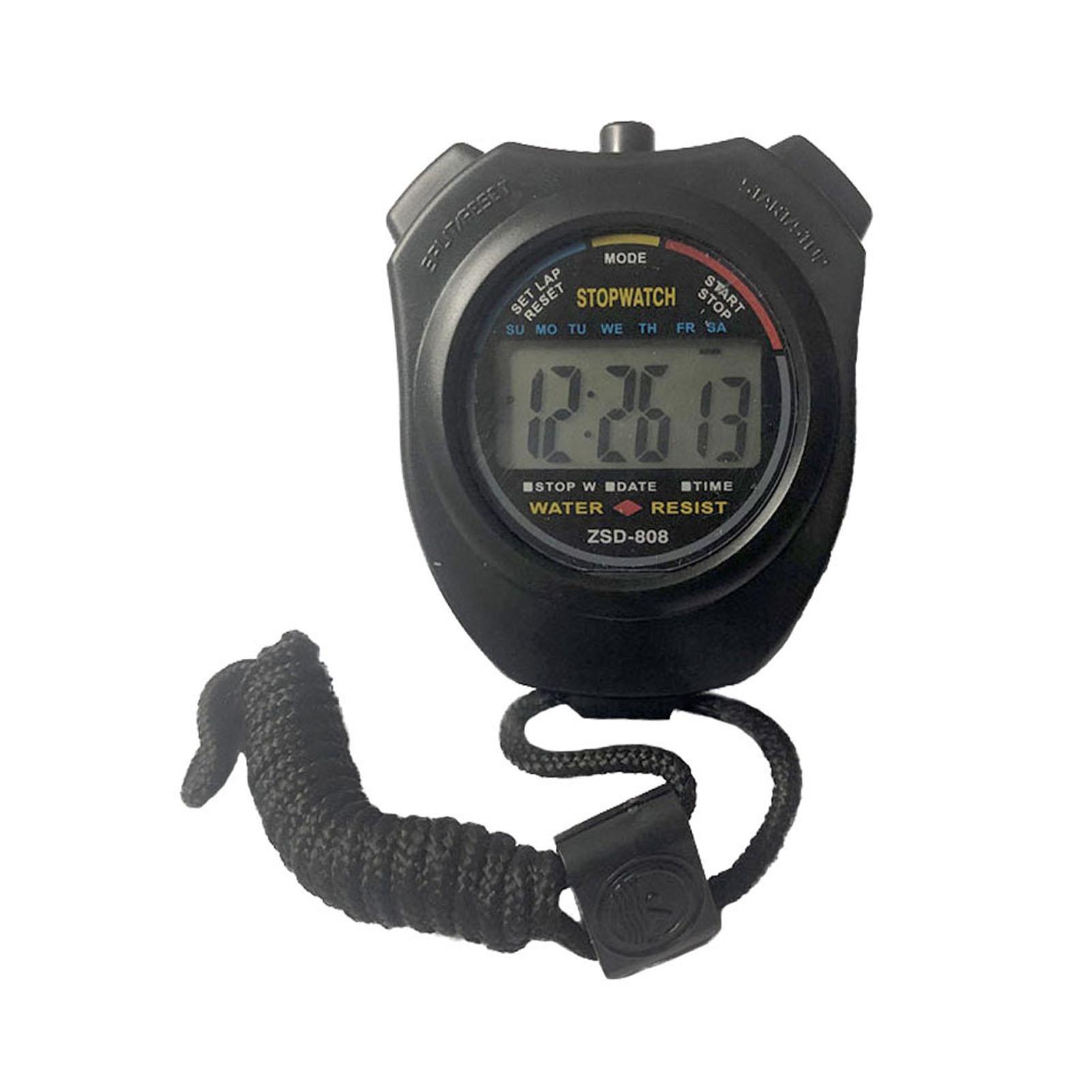 

Таймер секундомер профессиональный 0,01 секунды хронометр водонепроницаемый цифровой спортивный секундомер для плавания