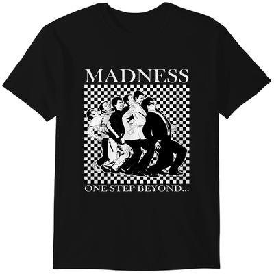 Madness Band Klasyczny T-shirt Klasyczny T-shirt Męski - Czarny