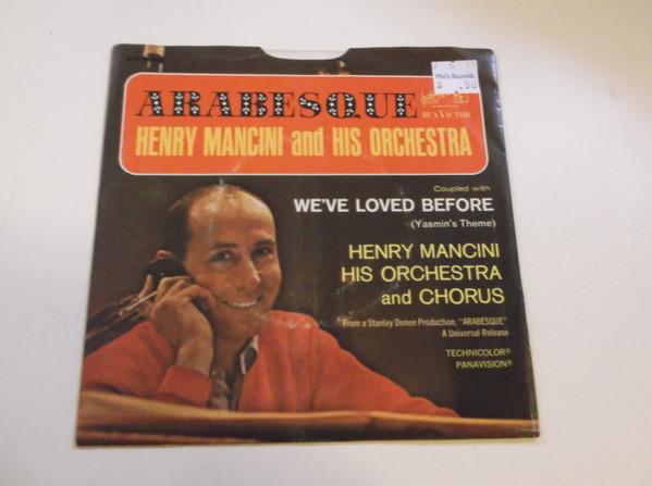 

7inch Record HENRY MANCINI HIS ORCHESTRA & CHORU - Arabesque / We ve Loved Before 478856 RCA VICTOR 1966 US Jazz Used
