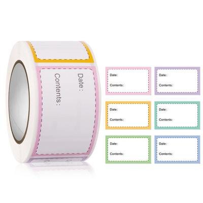 Klebeetikett für Flaschenetiketten im Gefrierschrank