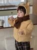 Winter Western style Thick Warm Cute Cartoon Little Tiger Cotton Jacket Baby Winter Outerwear