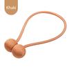 Headphone Curtain Strap with Light Luxury and High-grade Strap Magnetic Curtain Buckle Ring Bed Curtain Folding Rope Strap