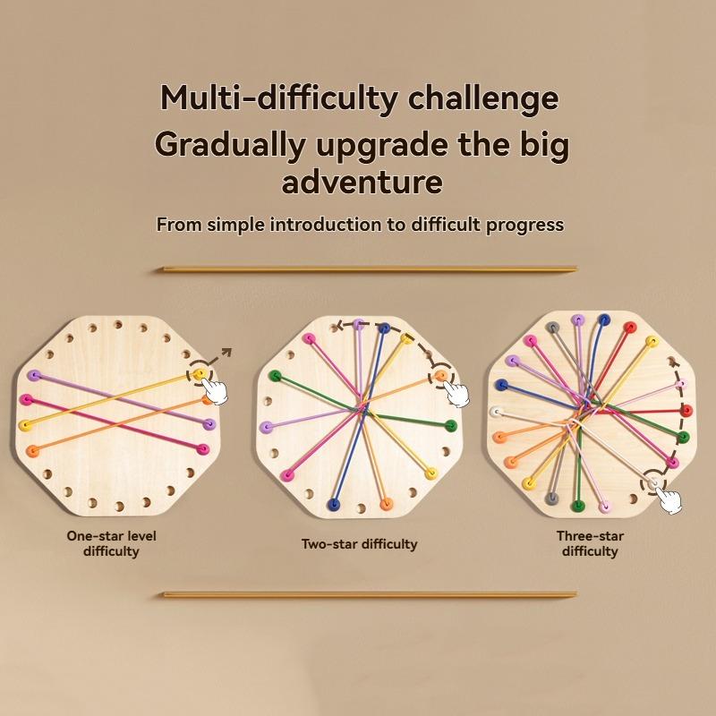 Knots Rope Untangling Game Challenge Puzzle Strategy Board Game Untying Rope Educational Lacing Untangling Toy For Boys And Girl