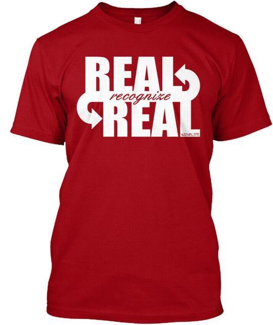 realrecognizereal К 22-му письму Футболка Real Recognize Сделано в США Размеры от S до 5XL 3XL