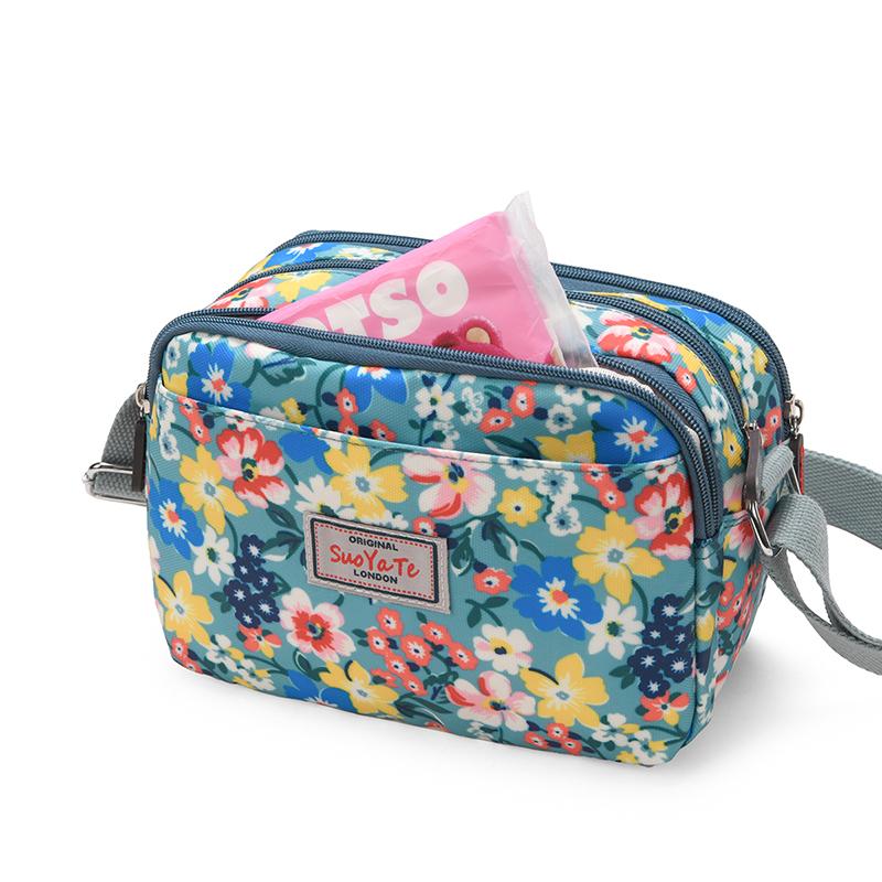 Printed Shoulder Bag Women's Lightweight Crossbody Bag Mother Bag