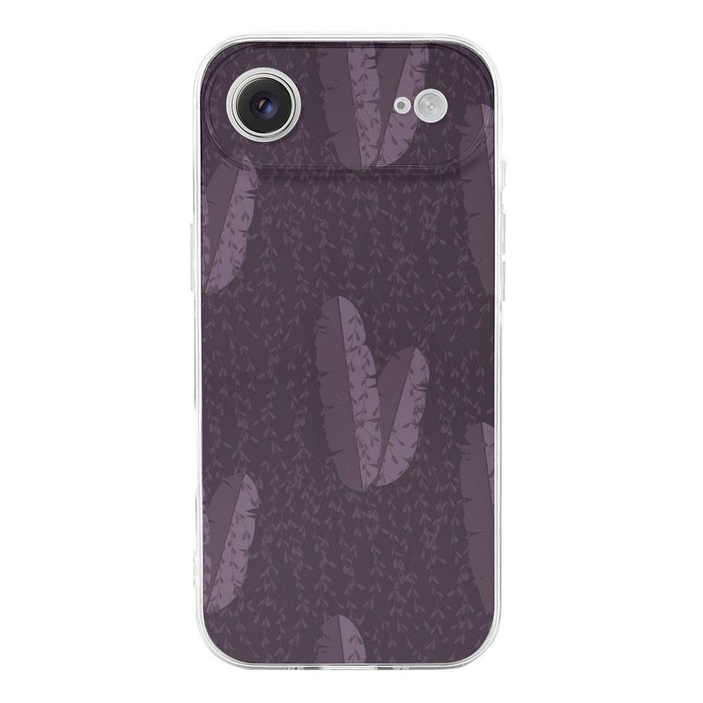 1 Pack For Iphone 17/17Air/17Pro/17ProMax Slim TPU Anti-Fingerprint Clear Case With Precise Ports, Raised Lens Edge And Grip