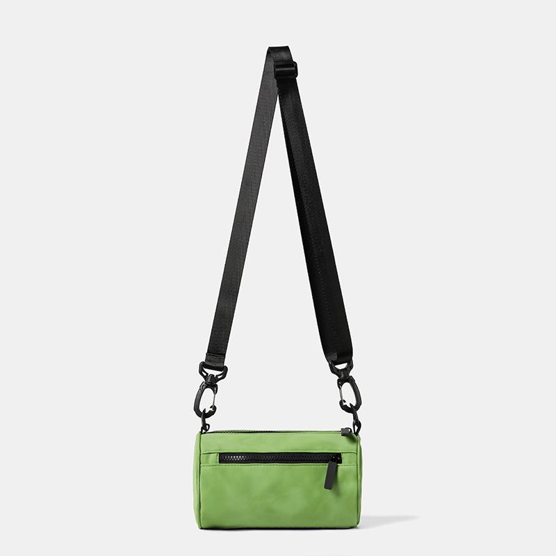 

Crossbody Bag Women S Trendy Brand Small Satchel Sports Bag Summer Cylinder Bag Versatile Simple Small Bag Shoulder Bag Men зелений