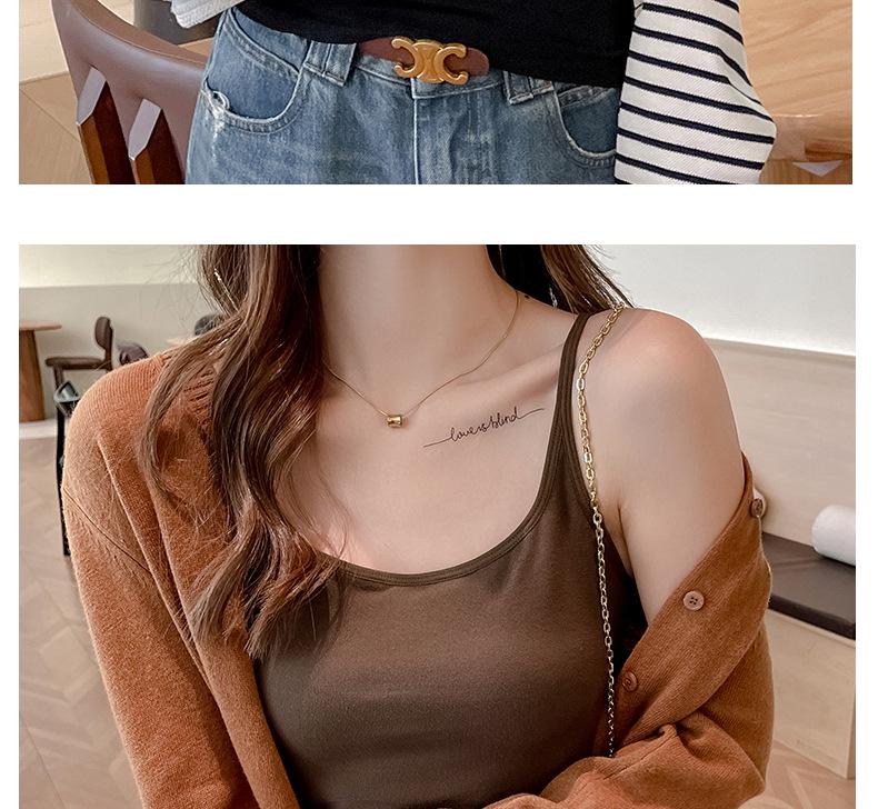 Women's Thick Warm Camisole Vest with Slimming Chest Pad & Velvet
