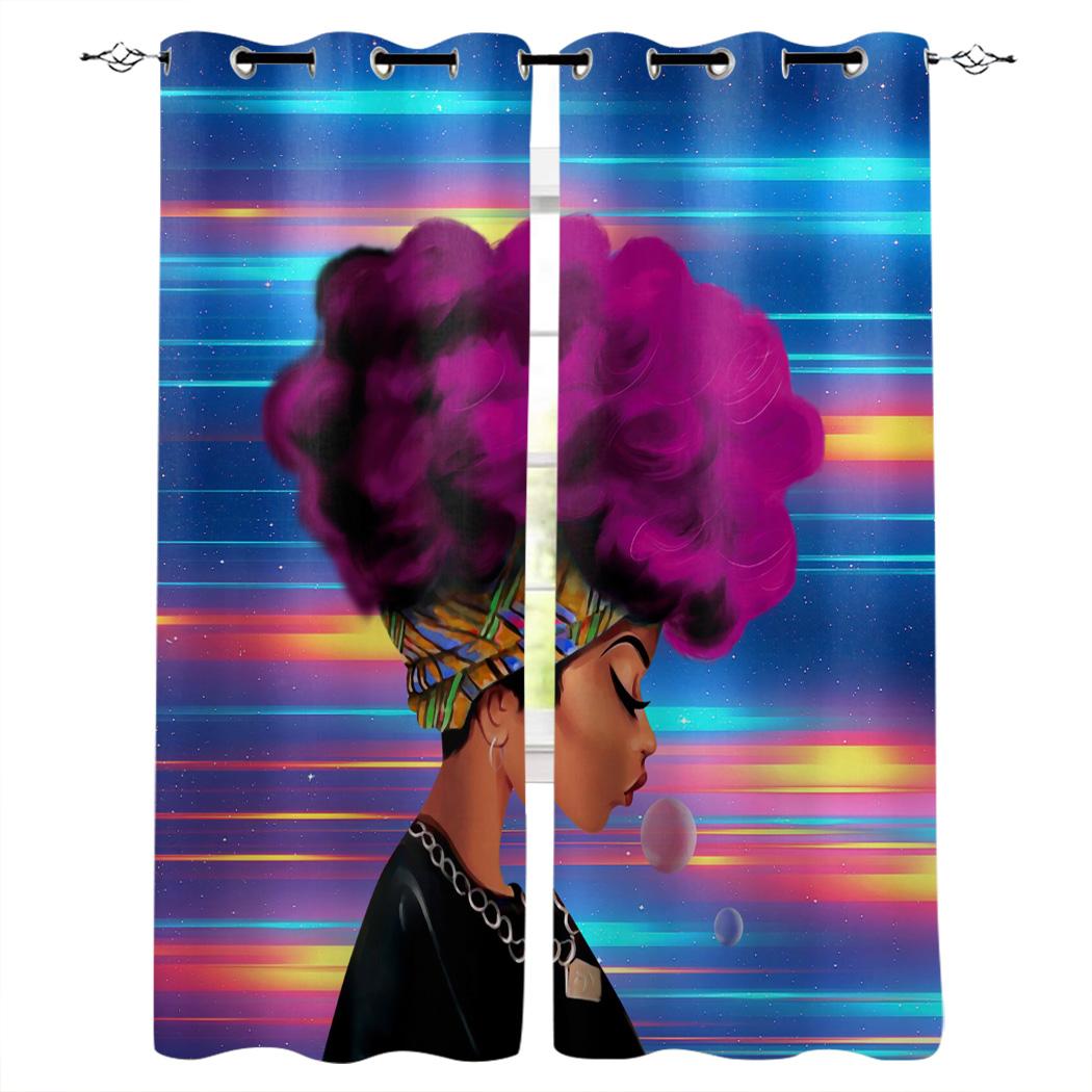 Красивая черная африканская девушка — фото 15