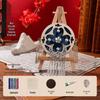 Sterling Silver Imitation Brocade Refrigerator Magnet DIY Kit for Dragon Boat Festival Parent-Child Handmade Activity & Cultural Team Building.