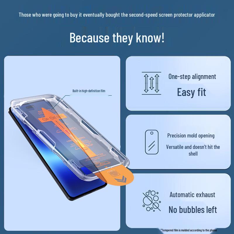 Smorss Huawei Pura 90 Quick Application Tempered Glass Screen Protector