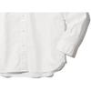Uniqlo Solid Color Casual Button Long Sleeve Shirt Unisex Shirts Off-White 450259-01