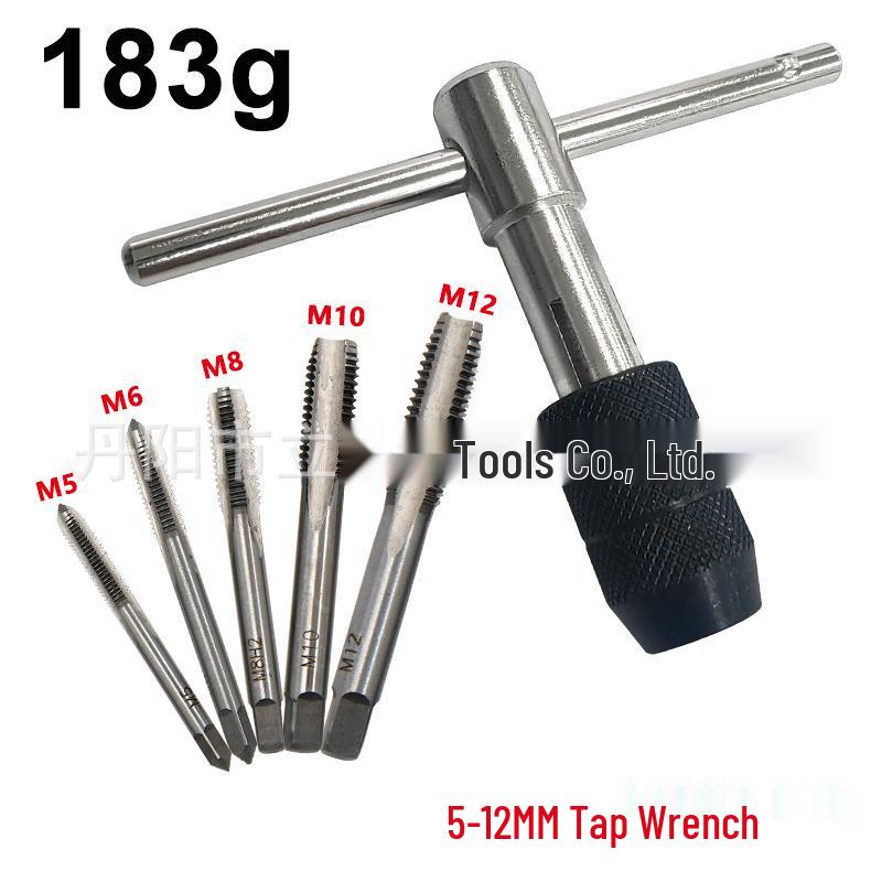 3mm-6mm T-Handle Tap Wrench and Threading Screwdriver Set
