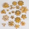 Iron DIY Hairpin Kit: 3D Ancient Costume Hair Accessories, Multi-layer Handmade Floral Pieces