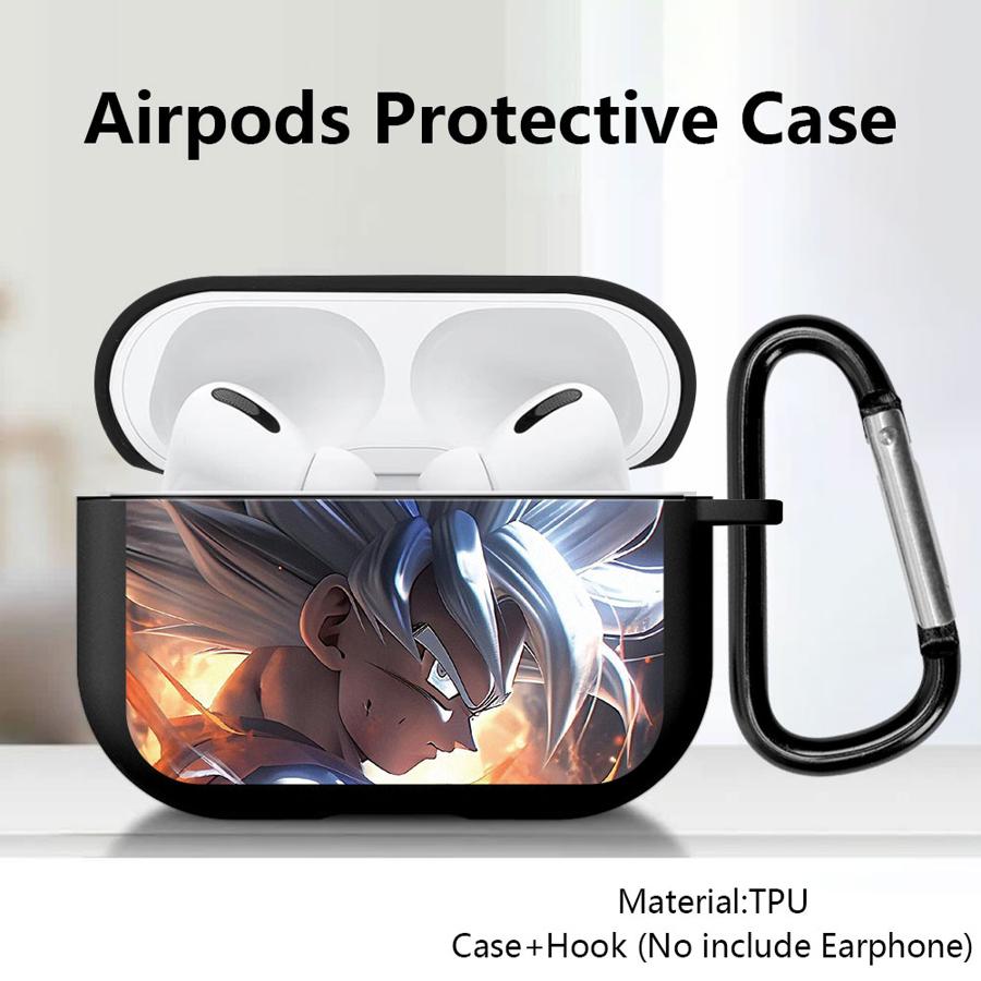 Earphone Cases Cover Case For Airpods 2 Pro2 Pro 1 4 Pro3 3 Cartoon Dragons Balls