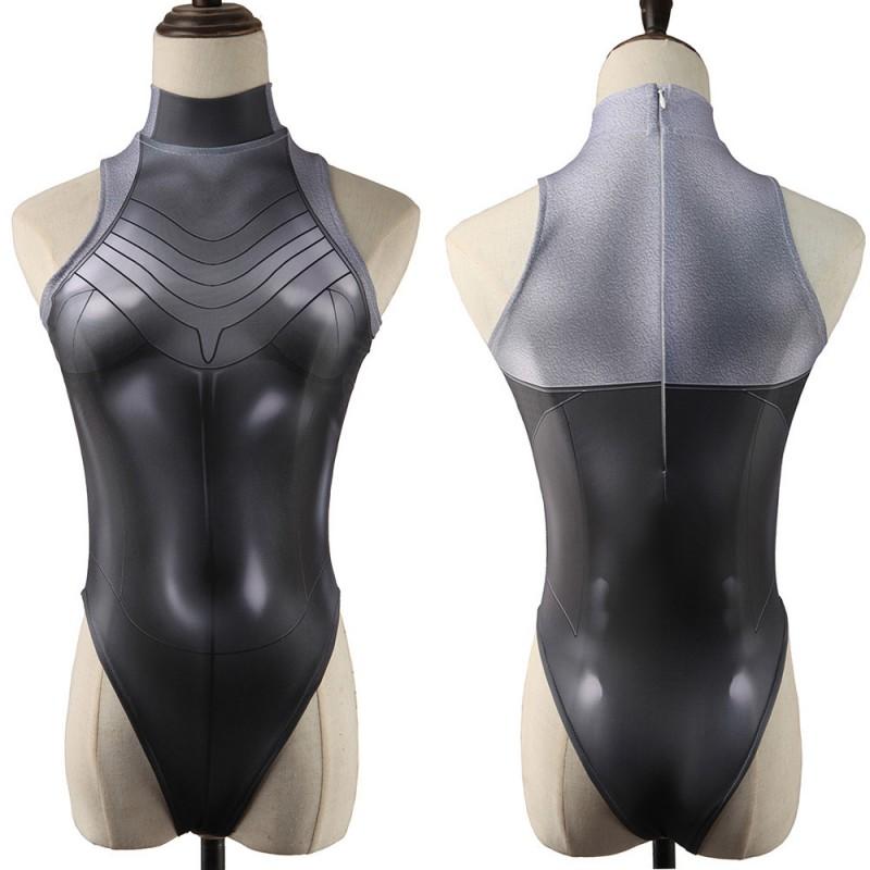 Atomic Heart Mechanical Sisters Cosplay Swimsuit Game Anime Roleplay Costume Lycra Fabric