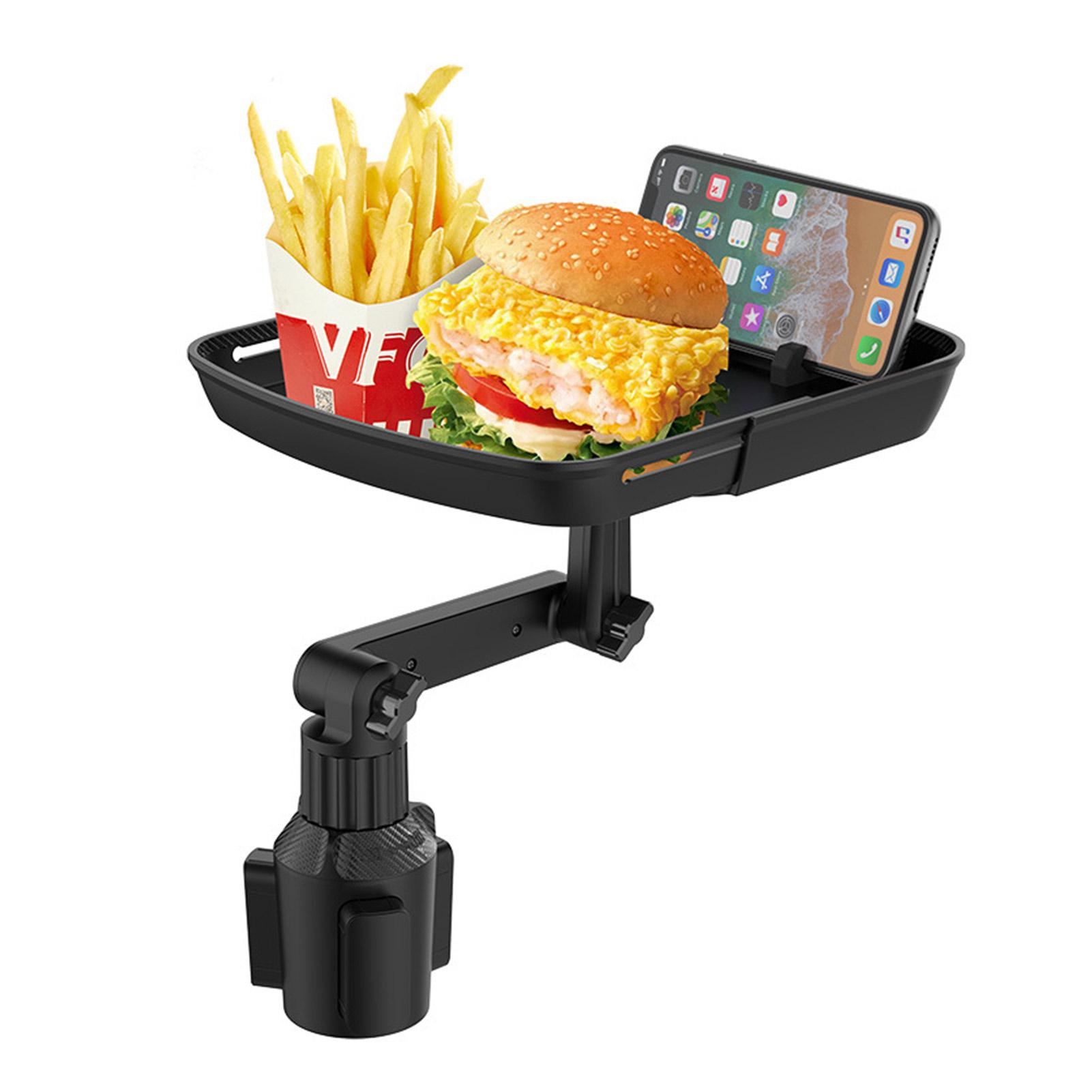 

Universal Car Cup Holder Mount Stand For Most Vehicles Cellphone Mobile Phone Meal Snack Drink Adjustable Auto Car Food Tray