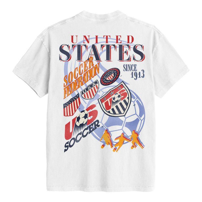 Men s U.S. Soccer Short Sleeve Graphic T-Shirt - White L S