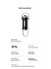 Portable Waterproof Keychain Flashlight – Multifunctional, Rechargeable Emergency Light
