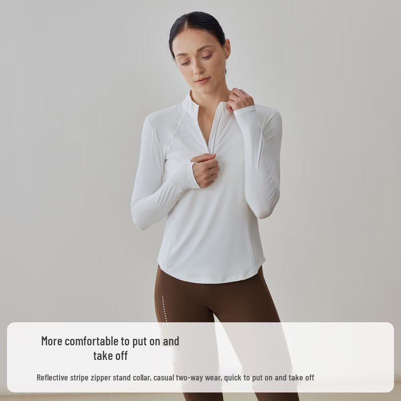 Gigt Women's Long Sleeve Yoga & Running T-shirt