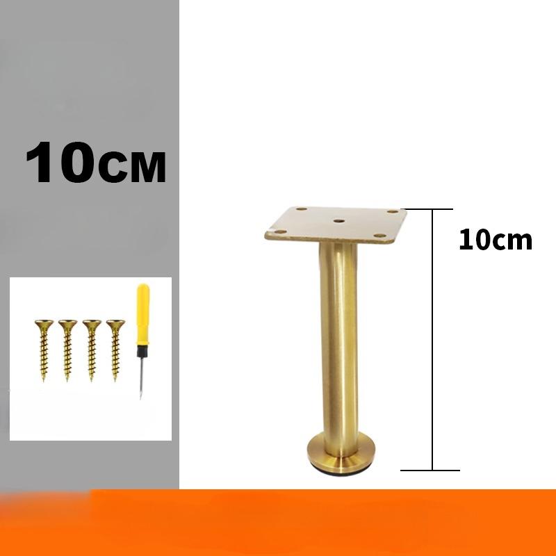 4Pcs TV Cabinet Legs Support Legs, Metal Bathroom Cabinet Legs, Furniture Coffee Table Sofa Legs, Stainless Steel Adjustable