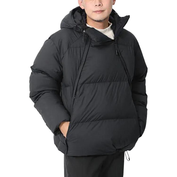 Snow Peak Jackets Unisex Black Hooded Moderate Other JK-22AU006