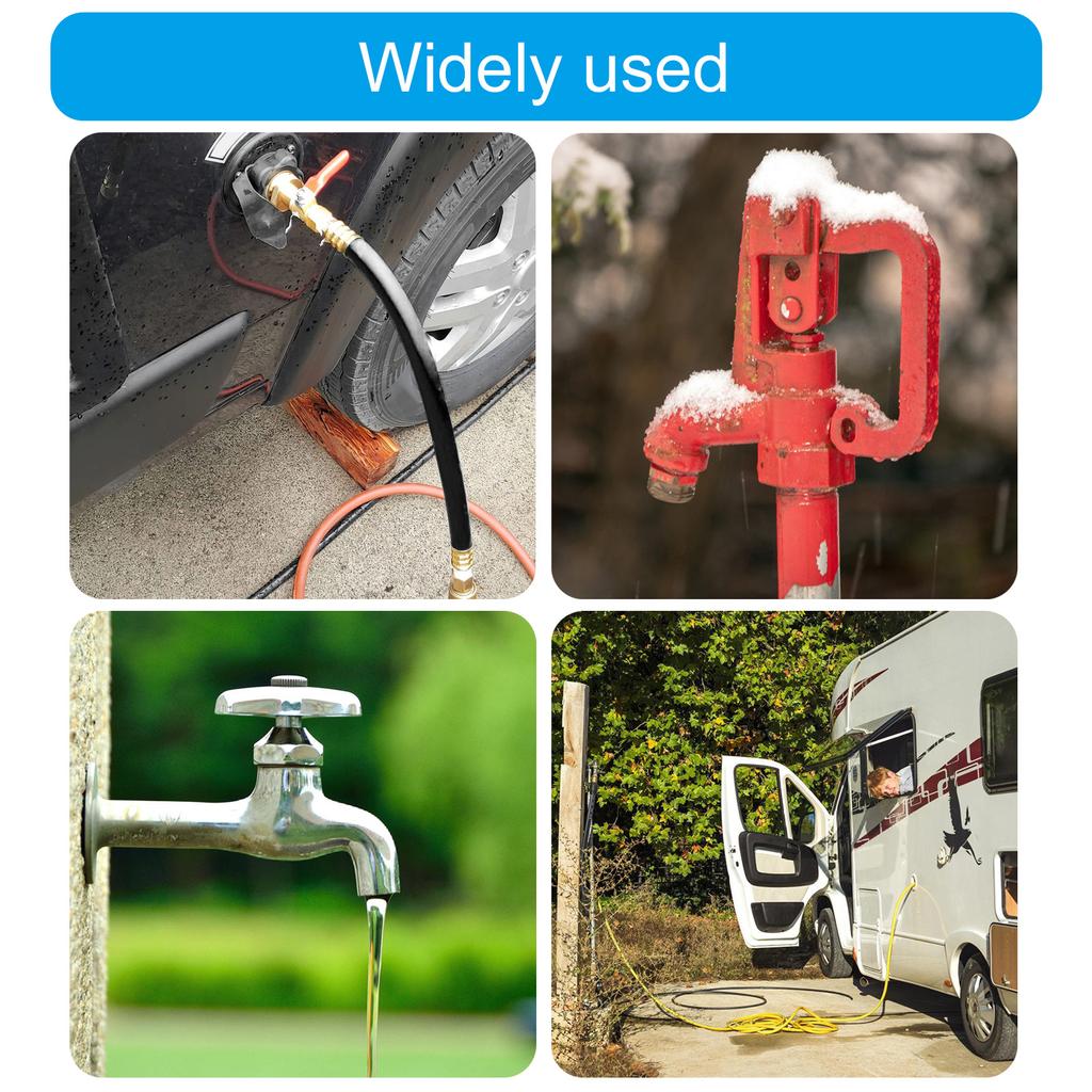 Adaptér pro profouknutí vody Zimnízace Adaptér pro profouknutí Hadice s uzavíracím ventilem Rychlospojka Sady pro zimnízaci postřikovačů