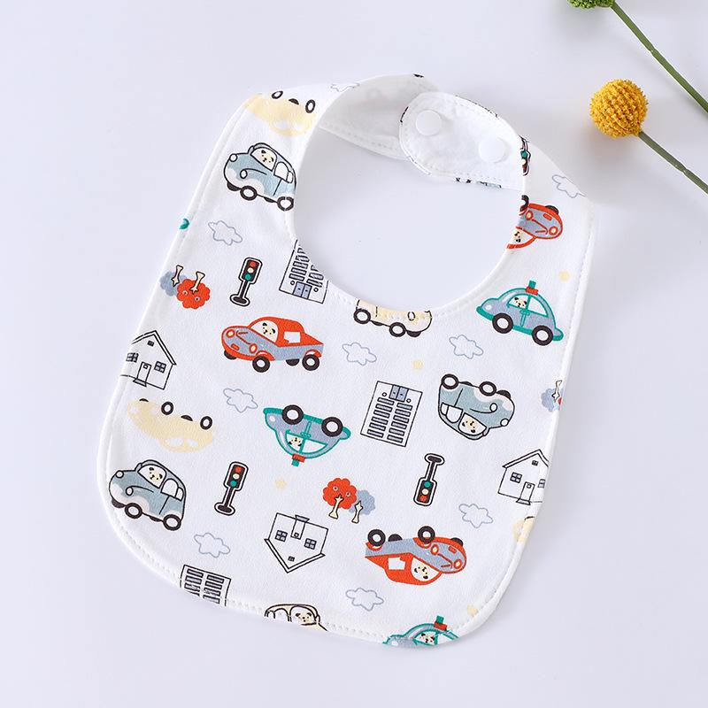 Waterproof A-Class Pure Cotton Baby Bib - Newborn & Toddler U-Shape Neck Gaiter
