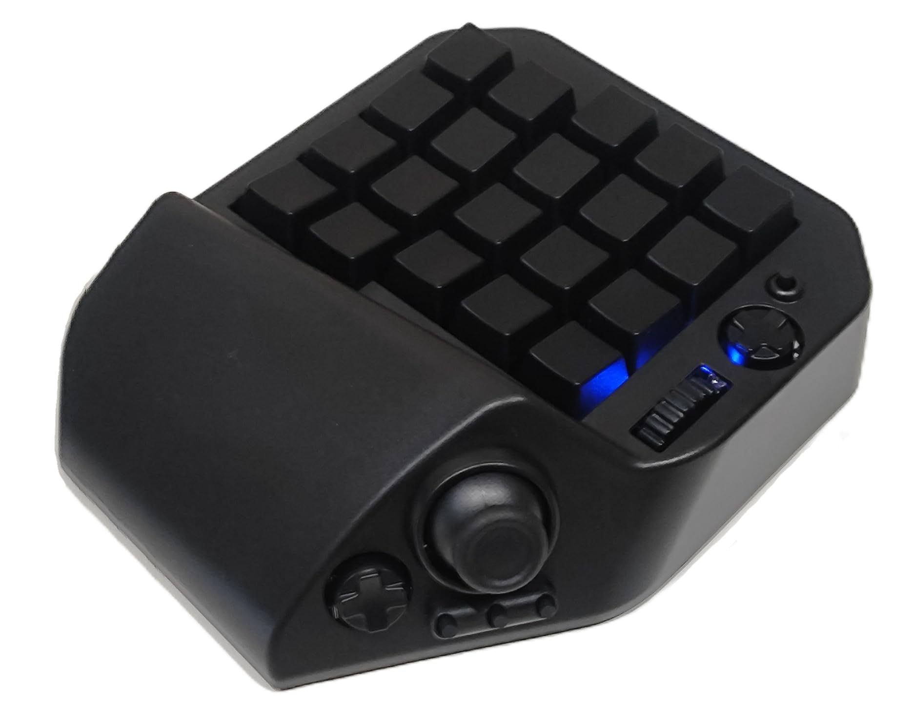 

gaming keyboard with joystick and keyboard All [MH-Device] MH-Delta 41-key one-handed wheel, one-handed keyboard, left-handed (Standard - Black)