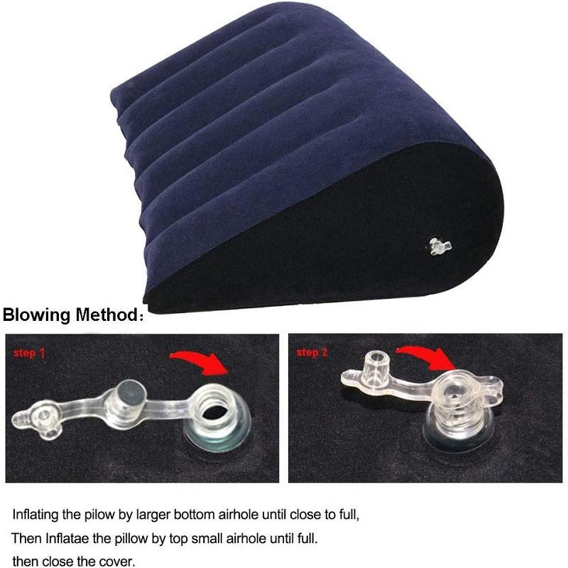 Kissen für Sex Kissen Aufblasbares BDSM Möbel Sexkissen Sexy Mädchen Körper Orthopädischer Keil Sofa Erotisches Spielzeug Paarzubehör