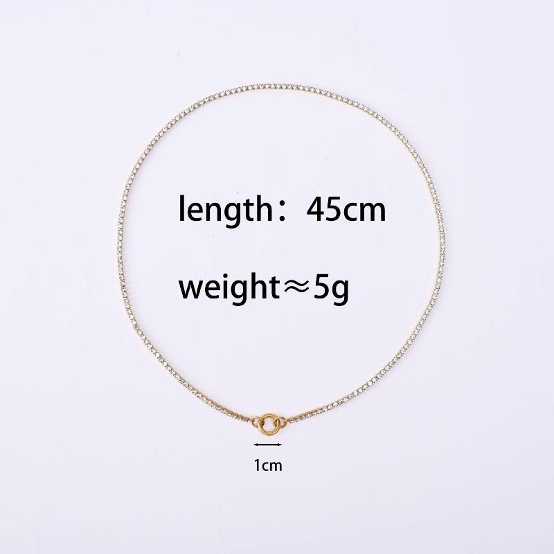 Geometric Heart Pendant Necklace for Women Dainty White Zircon Bead Chain Jewelry Perfect for Date Vacation