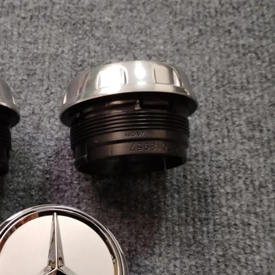 Para Mercedes Benz Para Mercedes-Benz AMG C63 G63 S65 E63 S450 Calota Central da Roda 1 Peça