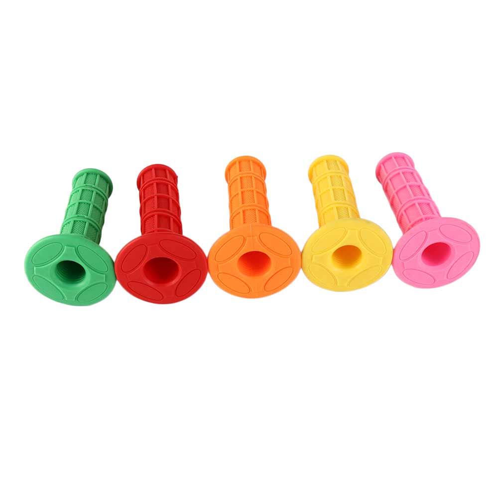 Anti-Slip 7/8'' 22mm Soft Rubber Motorcycle Handle Grips Brake Hand Grips Motorbike Handle Bar
