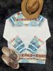 Women's Casual Fashion Round Neck Western Ethnic Style Retro Pumpkin Print Sweatshirt