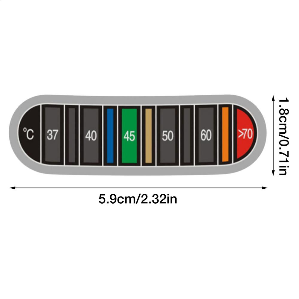 

Bottle Thermometer Sticker Stainless Steel Cup Temperature Measuring Sticker Flower Cup Temperature Sensing Stickers