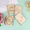 2Pcs Hochzeit Gelübde Bücher Hochzeit Gelübde Notebook Kreative Robust Kraft Papier Handbuch