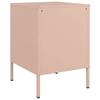 Nightstands 2 pcs Pink 36 x 39 x 50.5 cm Steel
