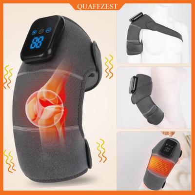 Elektrisches Kniemassagegerät, wärmende Knieschützer, Knieorthese, Physiotherapiegerät, beheiztes elektrisches Massagegerät