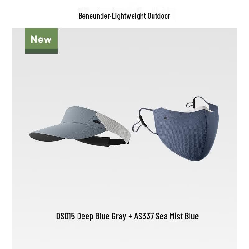 Beneunder Sport Sun Protection Visor & Mask Set