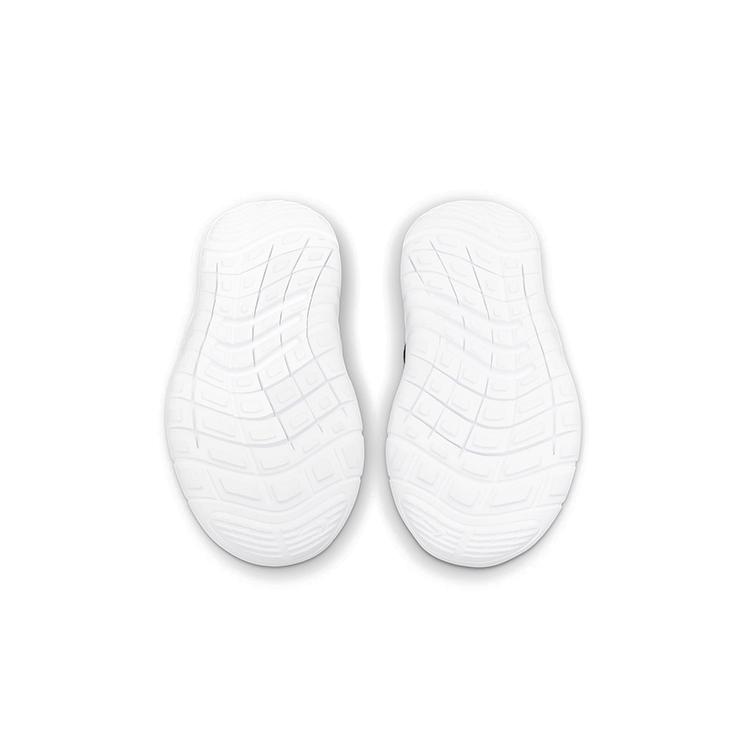 Nike Free RN 2021 Low Top Running Shoes Black White Infant And Toddler CZ3997-001