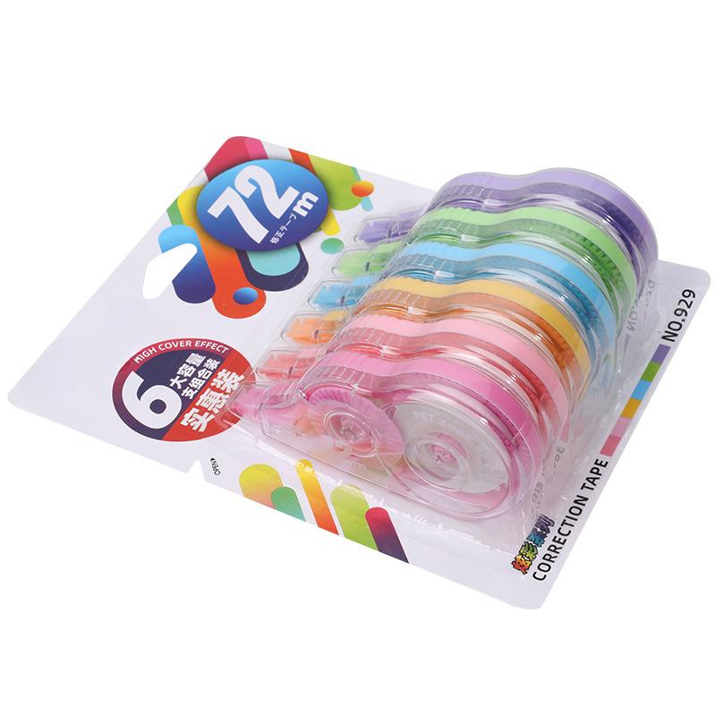72M Roller Big Capacity Correct Belt Correction Tape Stationery Student Office School Stationery Supplies